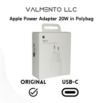 Apple original power adaptor MHJE3ZM/A 20W in Polybag